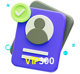 Tornar-se um membro do ViP300 é muito simples