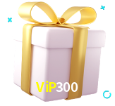 Receba seus bônus de boas-vindas no ViP300